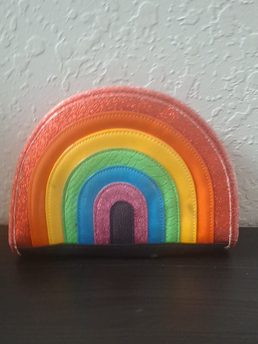 Betseh Johnson Rainbow Purse Crossbody- Multicolor